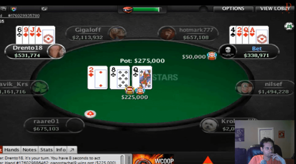 WCOOP mixed game poker event
